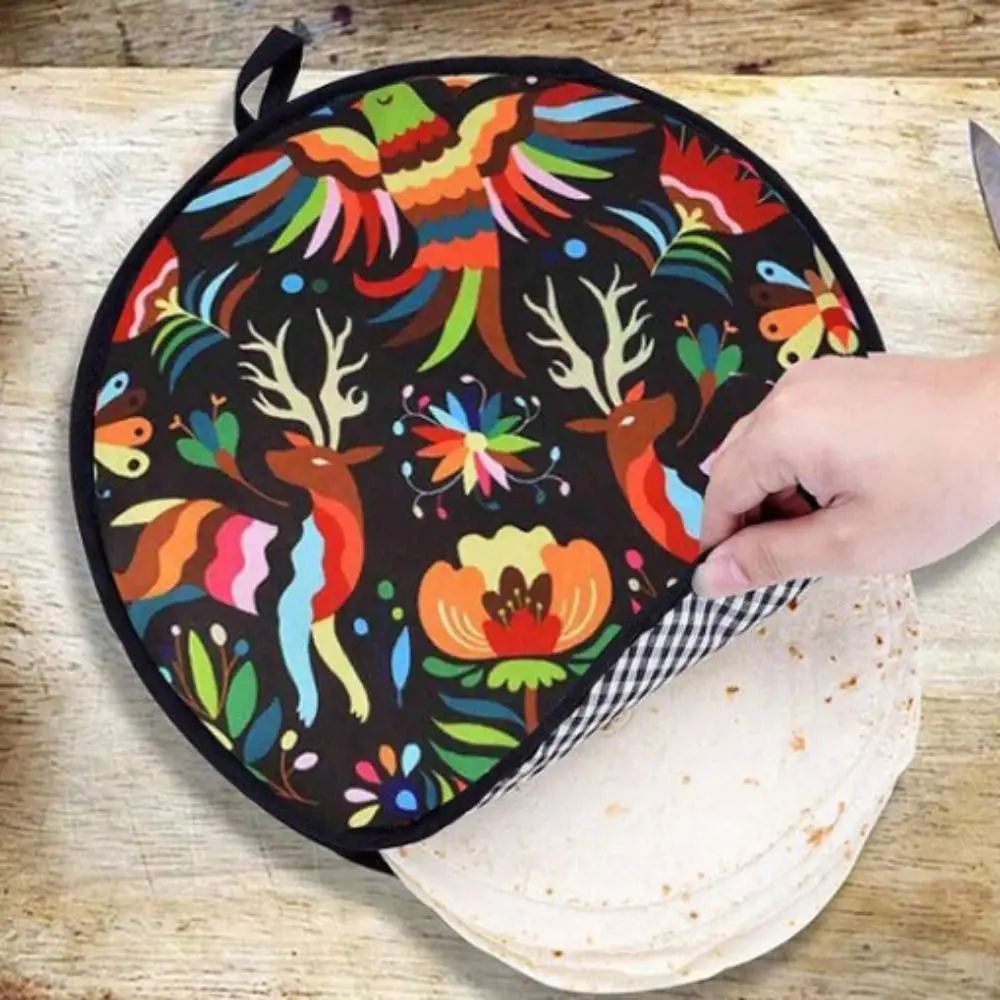 Tortilla Warmer Cloth - قابلة لإعادة الاستخدام حقيبة ملابس بوريتو