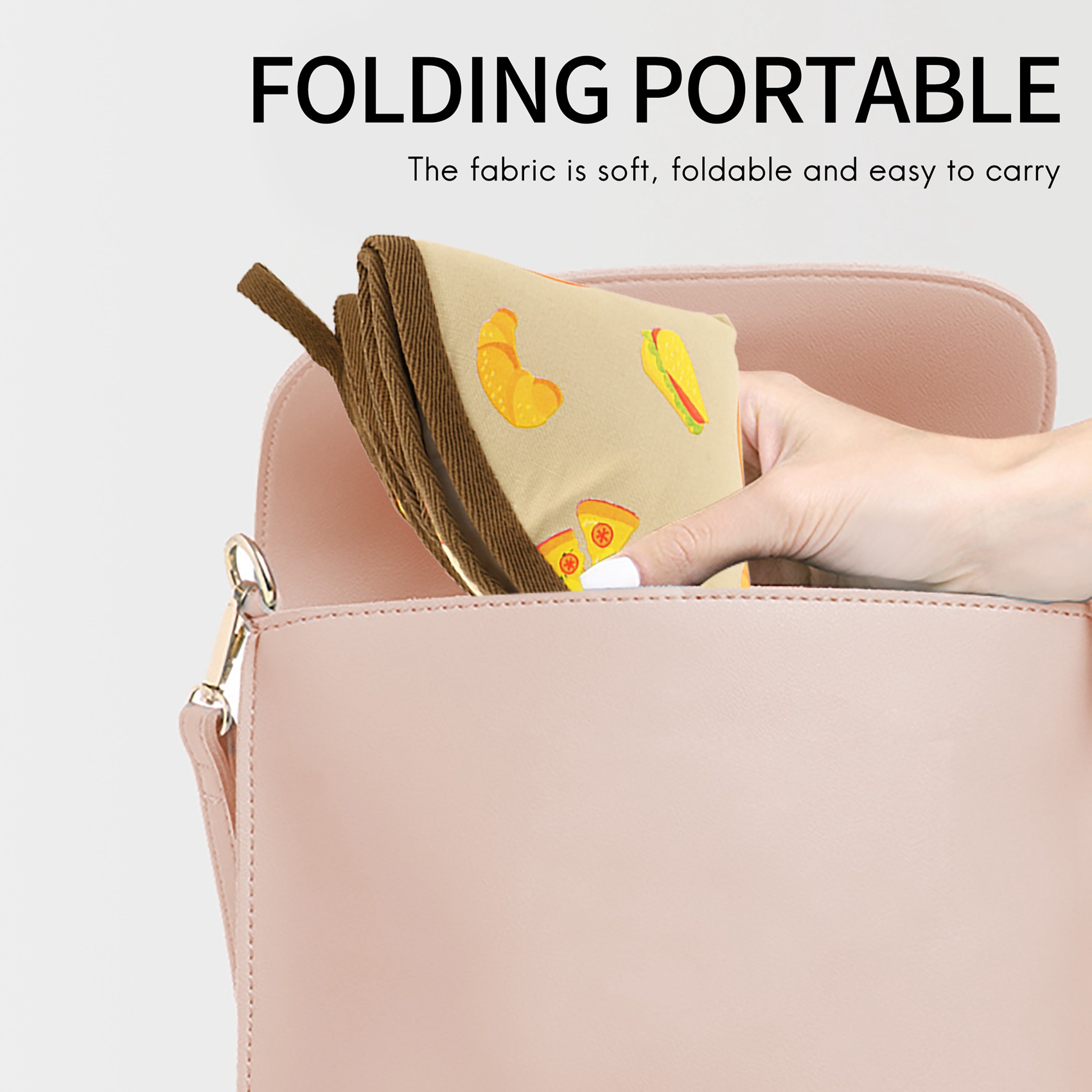 Tortilla Warmer Cloth - حقيبة عازلة للحرارة قابلة للاستخدام في