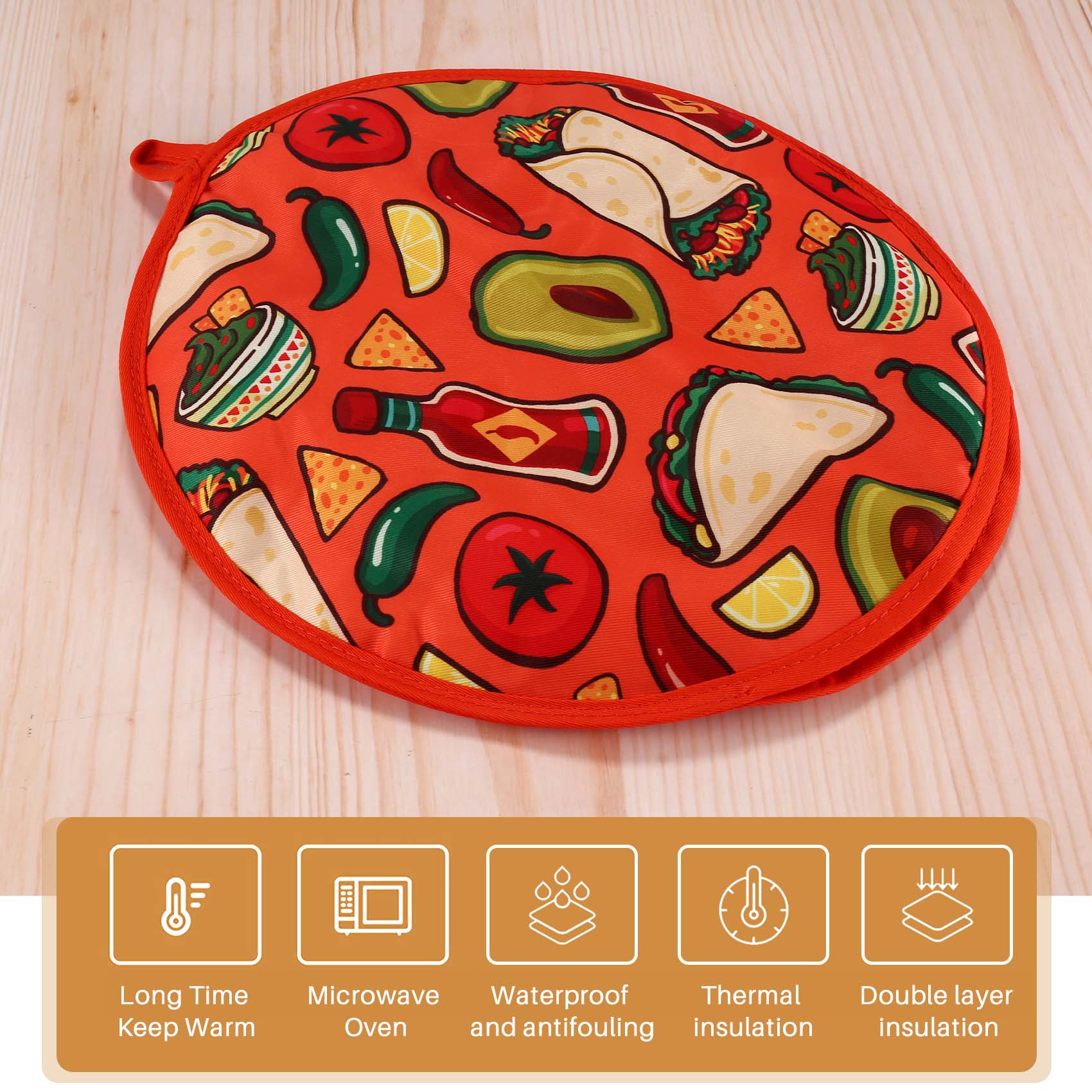 حقيبة قماشية ABRE مقاس 12 بوصة - مراجعة Tortilla Warmer Cloth وسعره