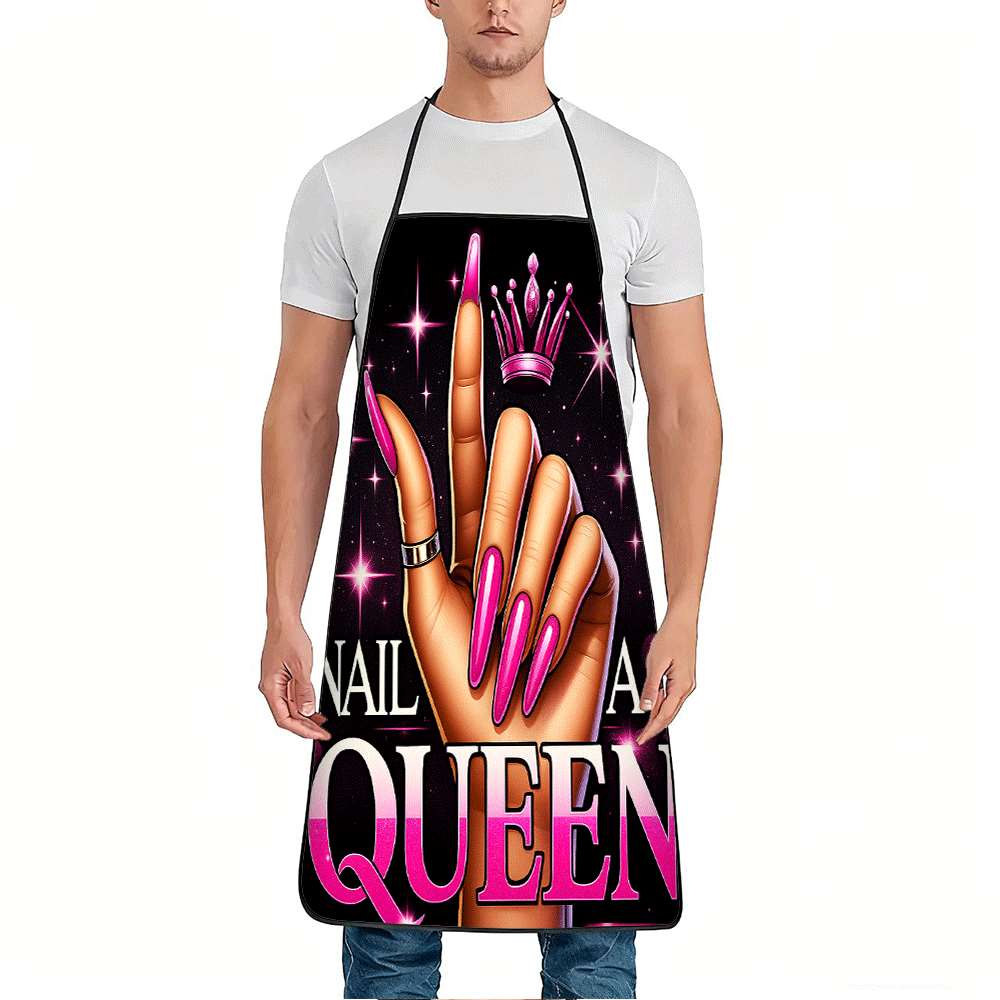 1 قطعة مريلة كوين أوف ذا كيكز  - مراجعة Home Cooking Queen وسعره