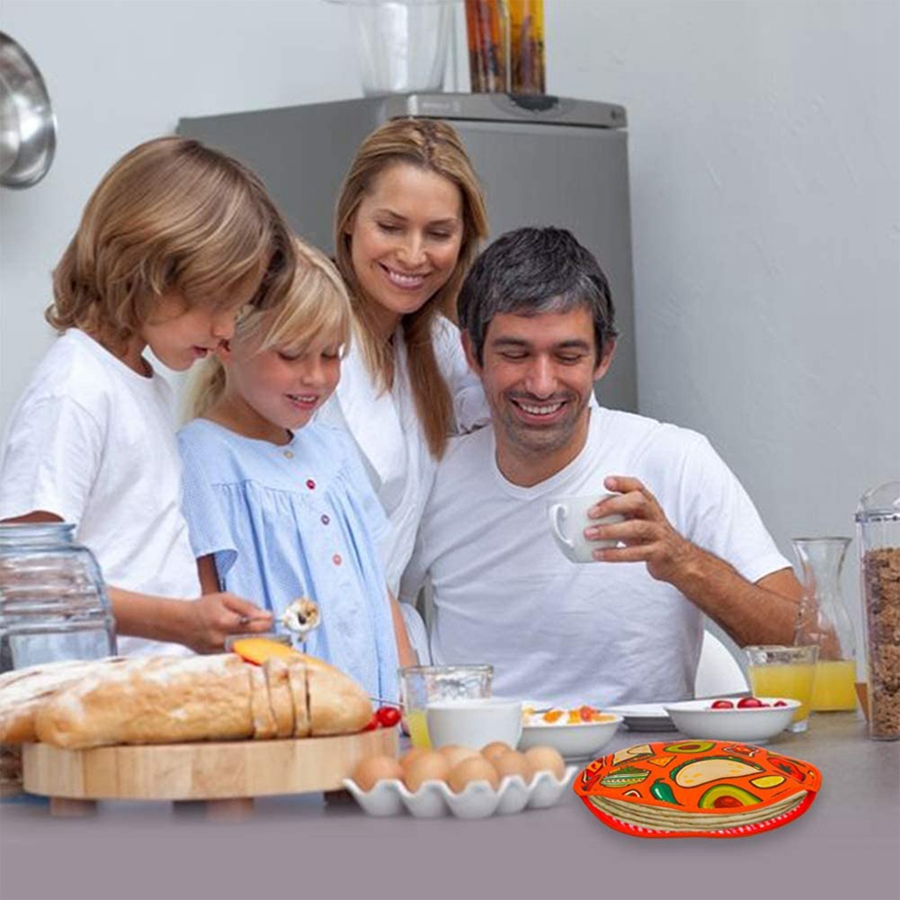ABJI-2 قطعة حقيبة قماشية مقاس  - مراجعة Tortilla Warmer Cloth وسعره