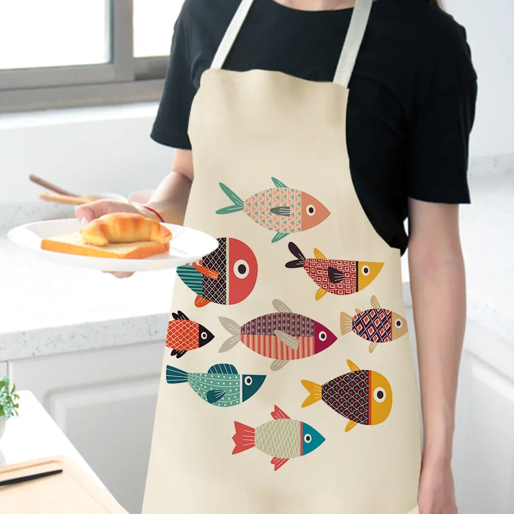 النساء الرجال مآزر المطبخ ربة  - مراجعة Home Cooking Chef وسعره