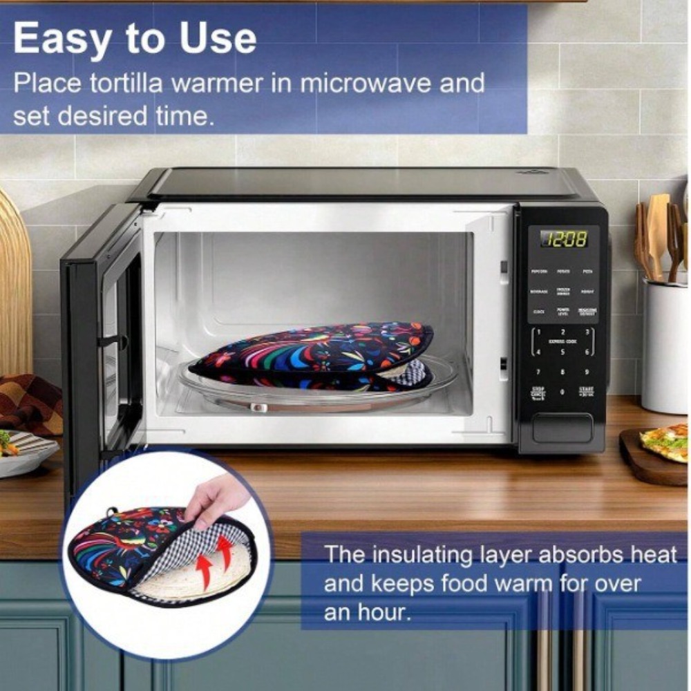 حقيبة محمولة لتسخين التورتيلا  - مراجعة Tortilla Warmer Cloth وسعره
