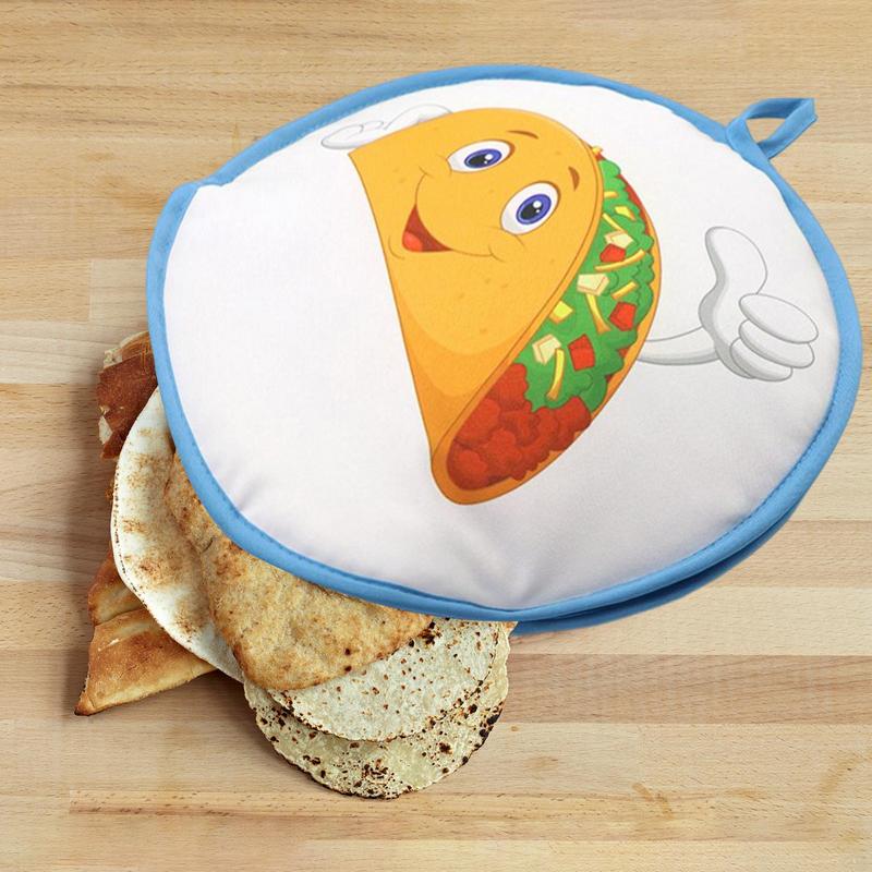 حقيبة مقاومة للحرارة من البوري - مراجعة Tortilla Warmer Cloth وسعره
