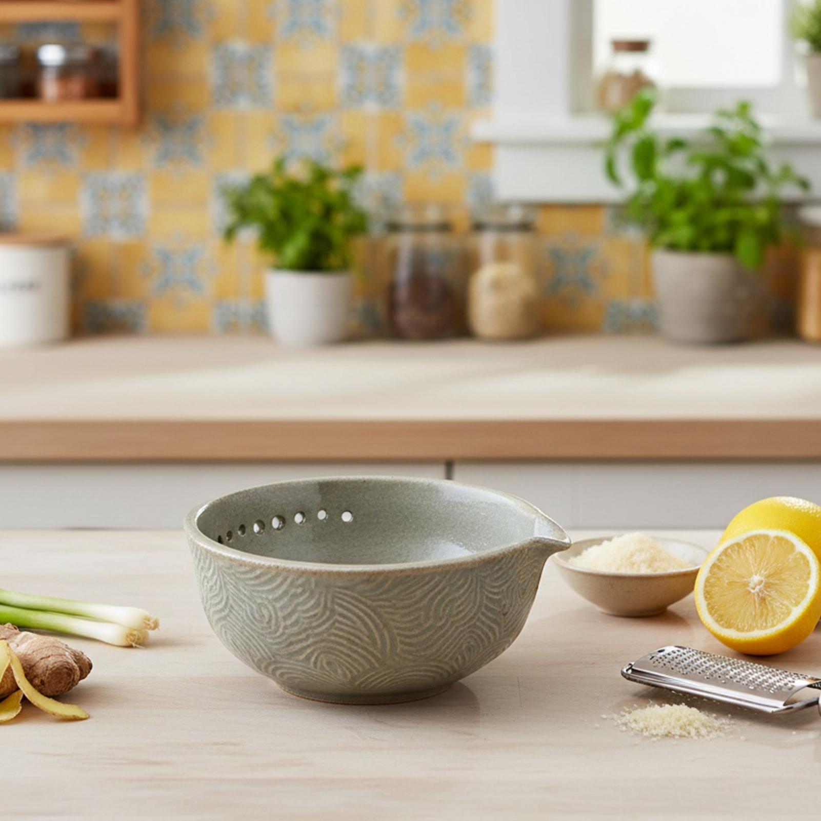 طبق مبشرة وعاء مطحنة السيراميك - مراجعة Home Cooking Meal وسعره